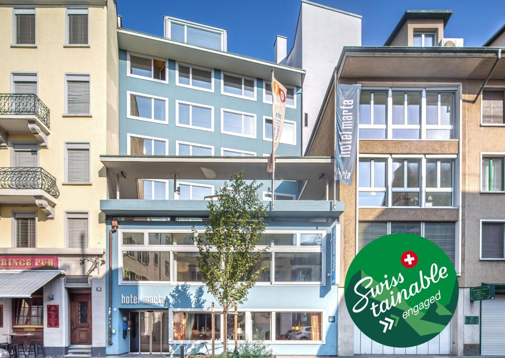 Hotel Marta Zürich Exteriör bild